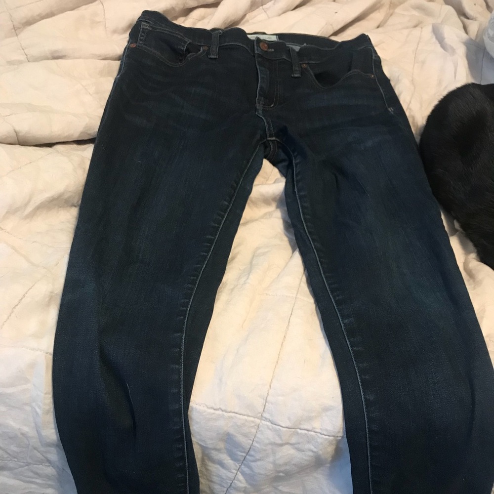 Madewell high rise skinny jeans